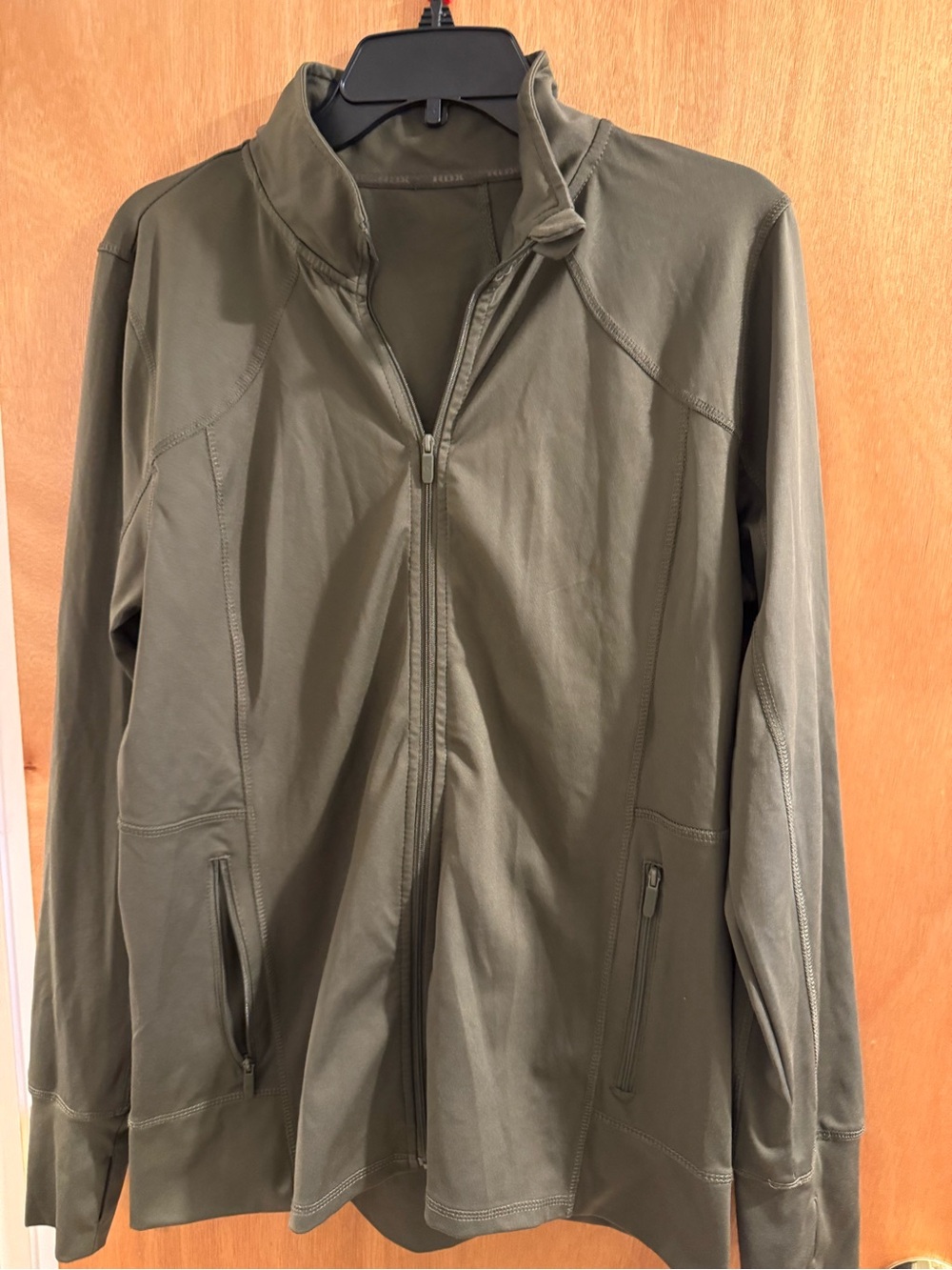Woman’s Olive Green Full-Zip Jacket